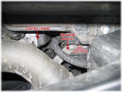 Coolant Heater Mounting Bracket